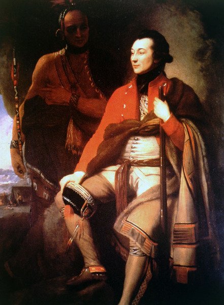 Guy Johnson (olej na płótnie) autorstwa Benjamin West