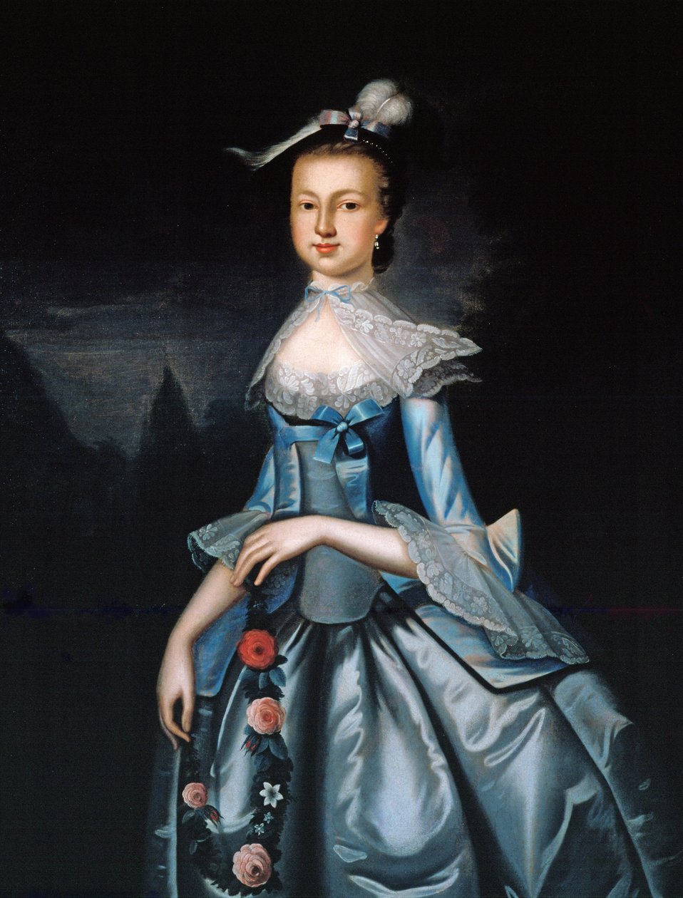 Jane Galloway (1745-86) autorstwa Benjamin West