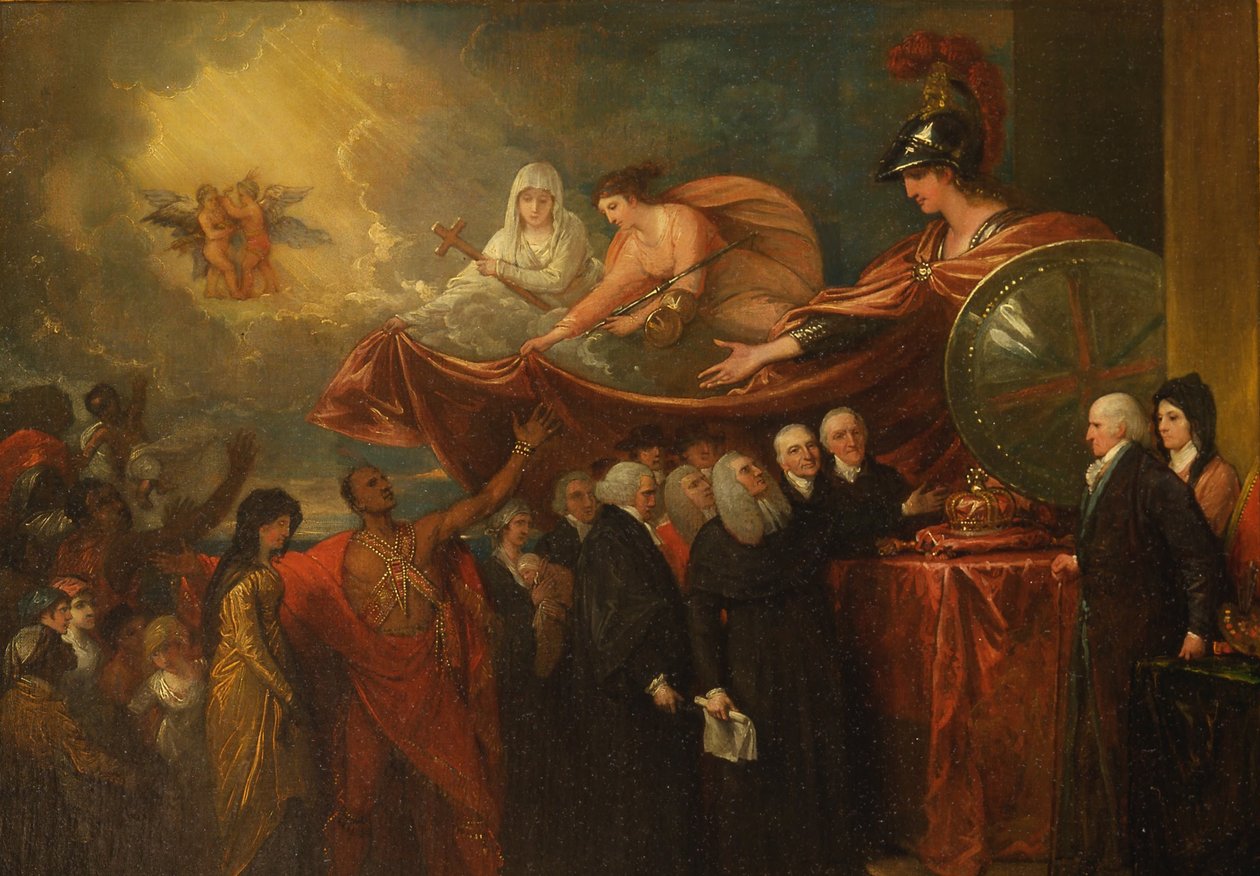 John Eardley Wilmot autorstwa Benjamin West