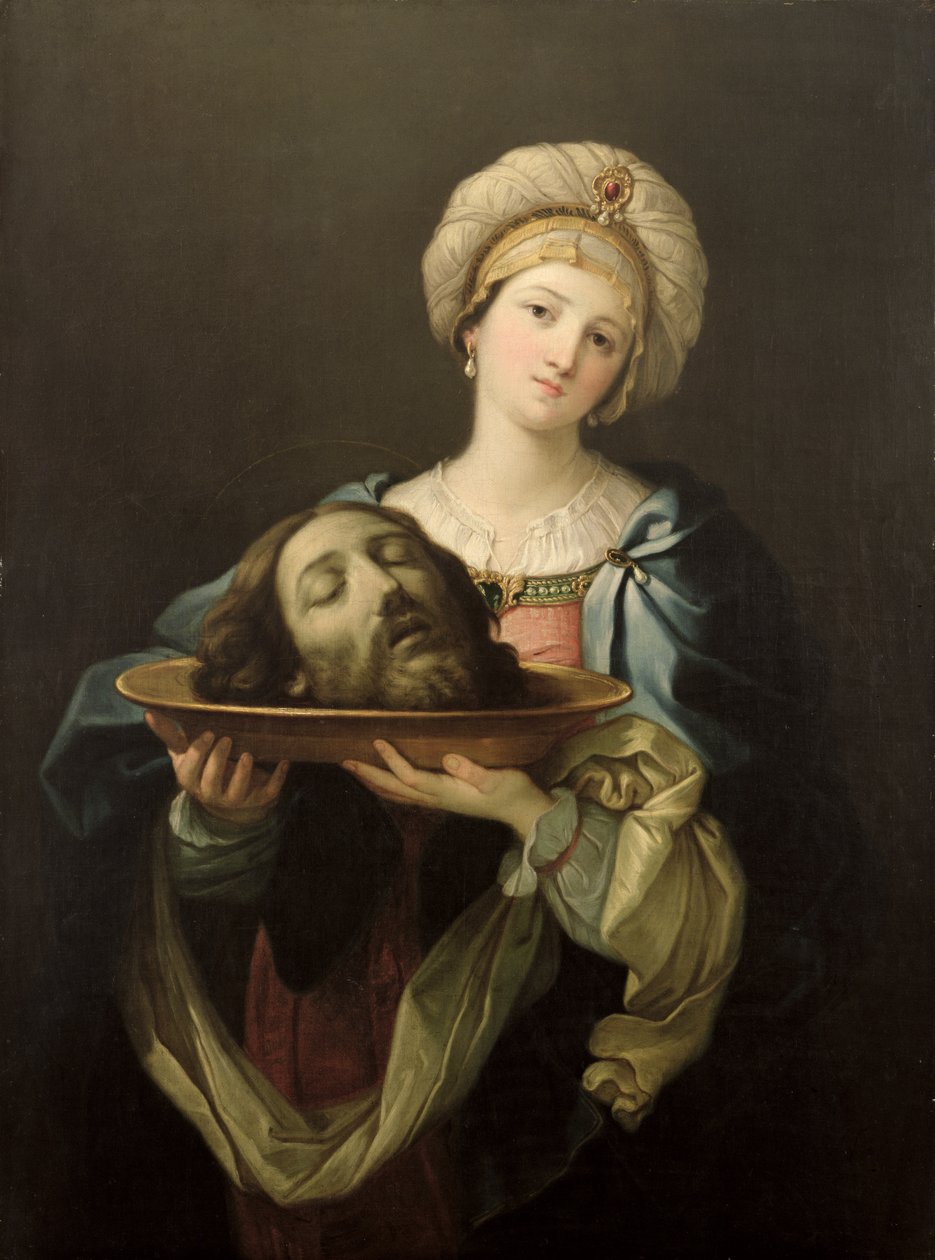 Salome z głową św. Jana Chrzciciela, ok. 1761 (olej na płótnie) autorstwa Benjamin West