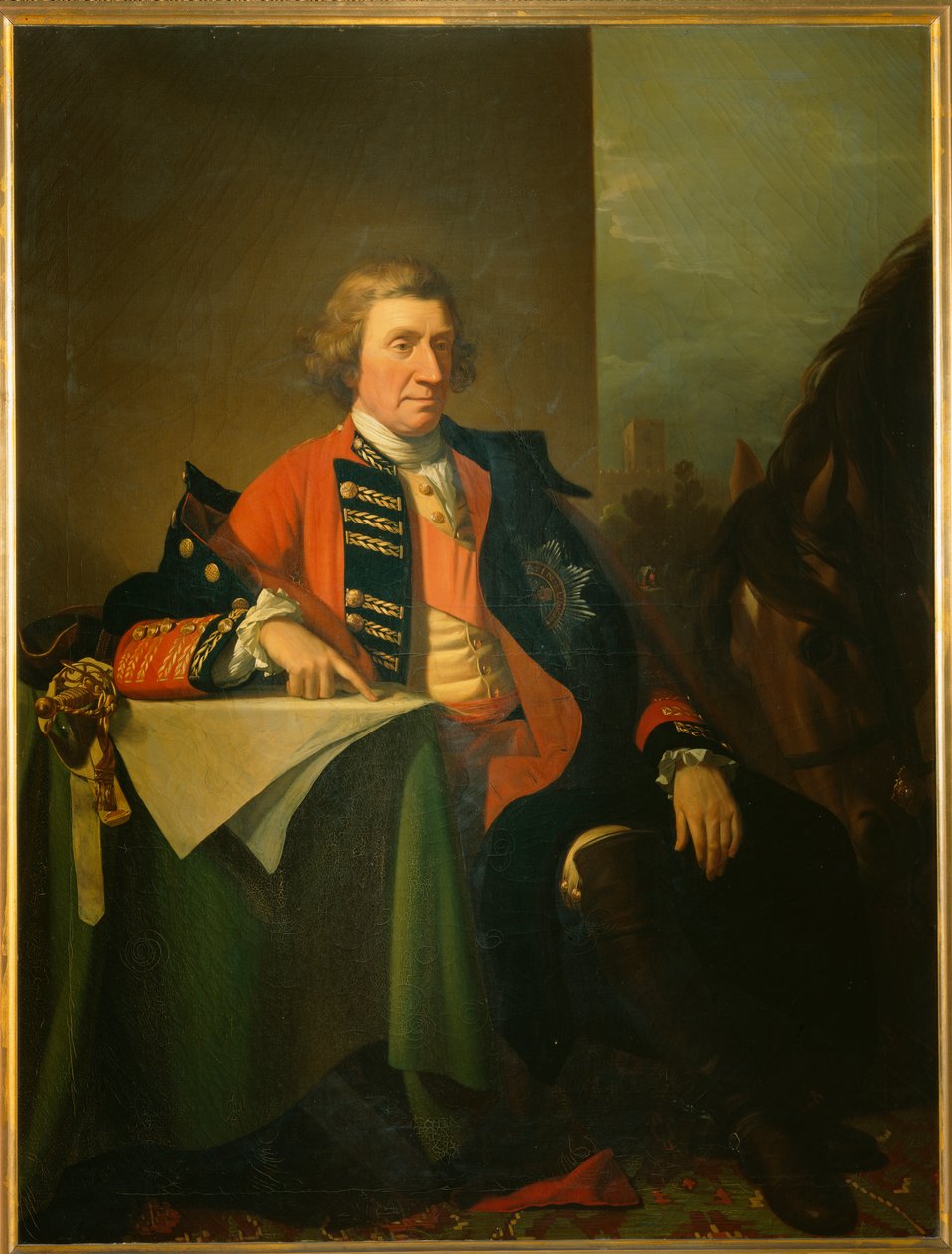 Sir John Griffin (olej na płótnie) autorstwa Benjamin West