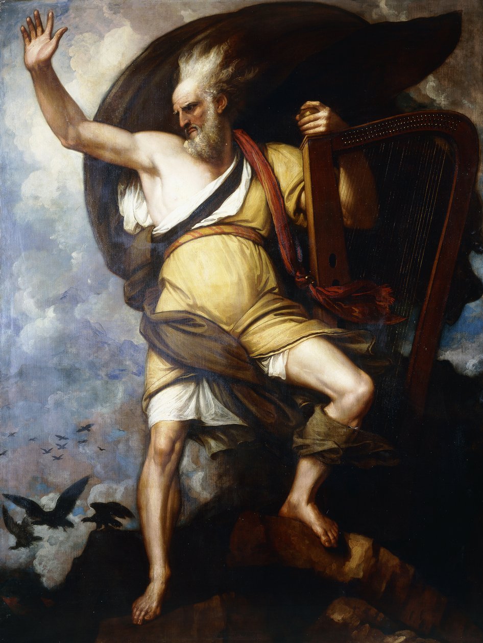 Bard, 1809 autorstwa Benjamin West