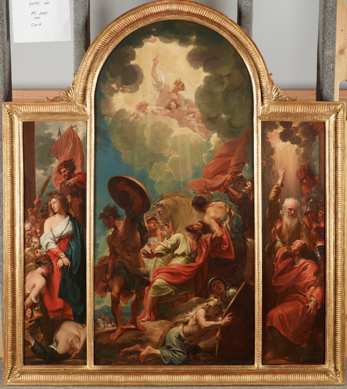 Nawrócenie św. Pawła, ok. 1786 autorstwa Benjamin West