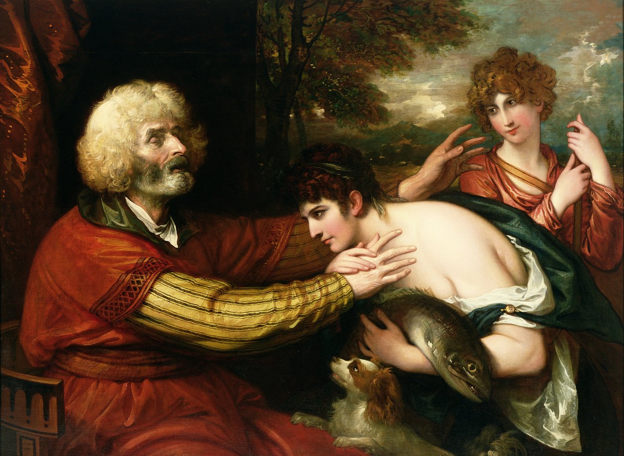 Powrót Tobiasza autorstwa Benjamin West