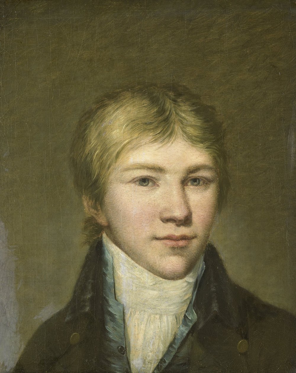Portret Hendrika Arenda van den Brink w wieku siedemnastu lat autorstwa Benjamin Wolff