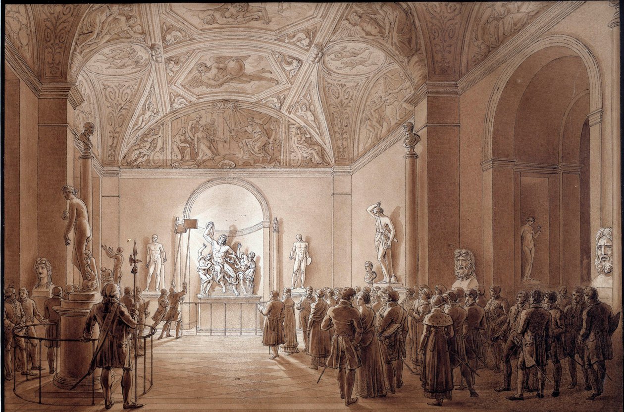 Wizyta pochodni cesarza Napoleona I autorstwa Benjamin Zix