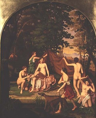 Diana i jej Nimfy autorstwa Benno Friedrich Tormer