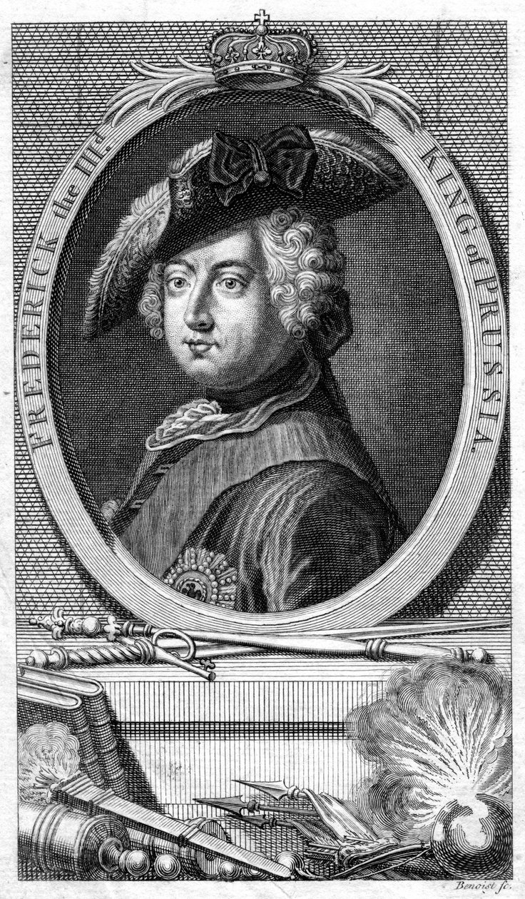 Fryderyk III, król pruski, XIX w. autorstwa Benoist
