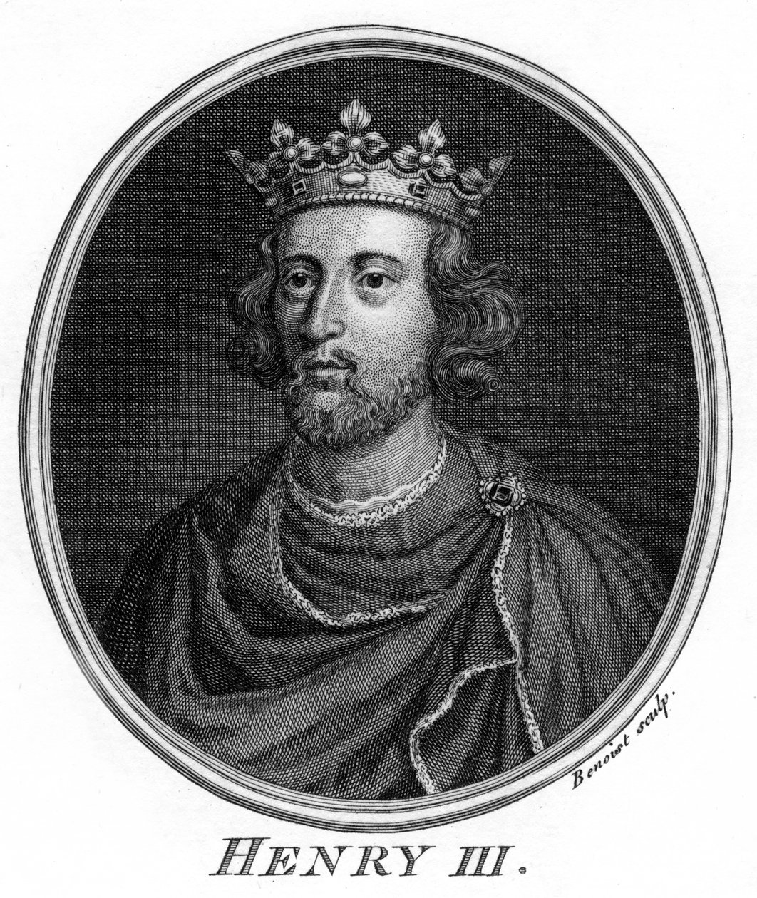 Henryk III z Anglii. autorstwa Benoist
