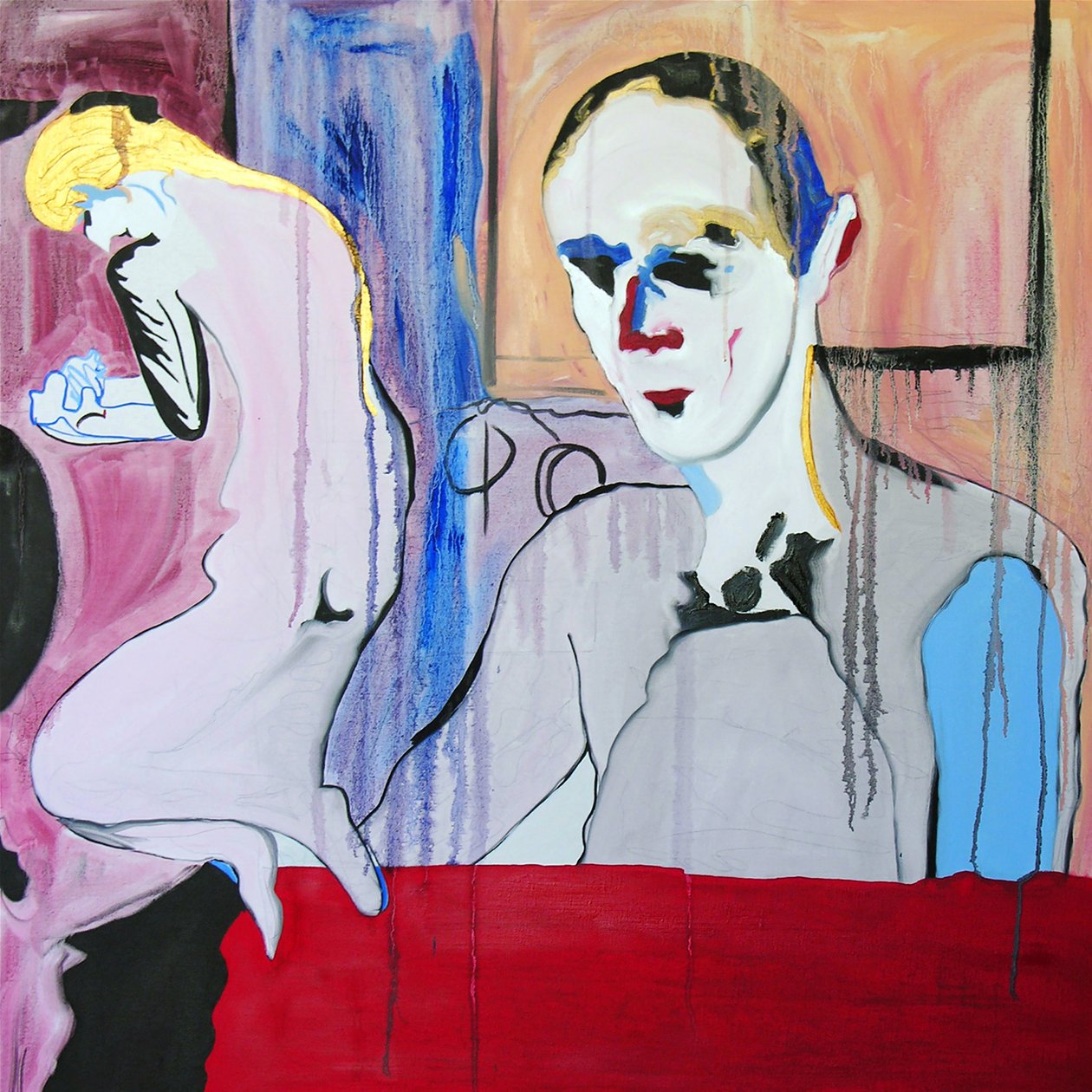 Rodzina Bonnard, 2005 (olej na płótnie) autorstwa Benoit Erwann Boucherot