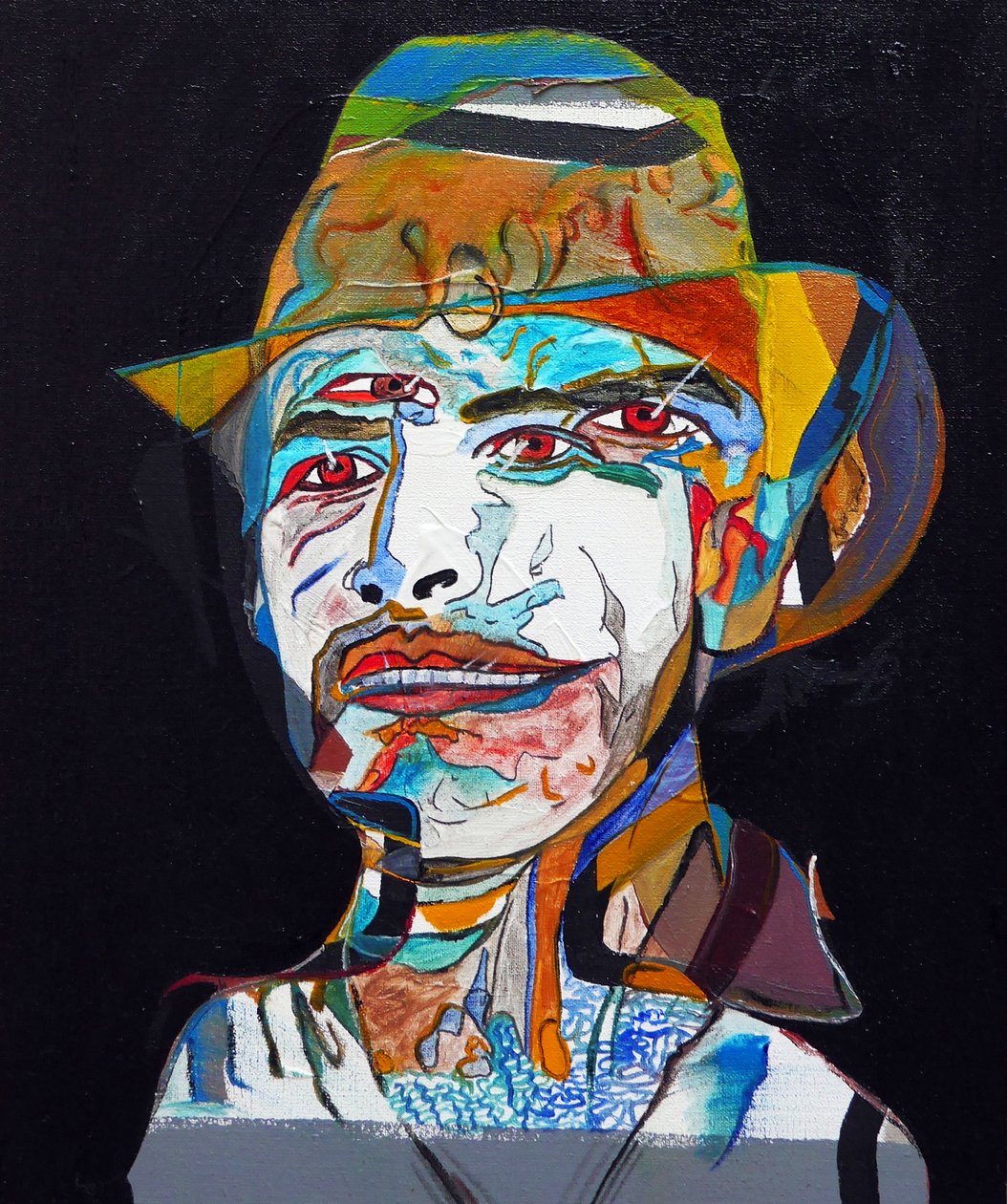 Surportret: Marcos Alejandro Rosas Jassan, 2014 (olej na płótnie) autorstwa Benoit Erwann Boucherot