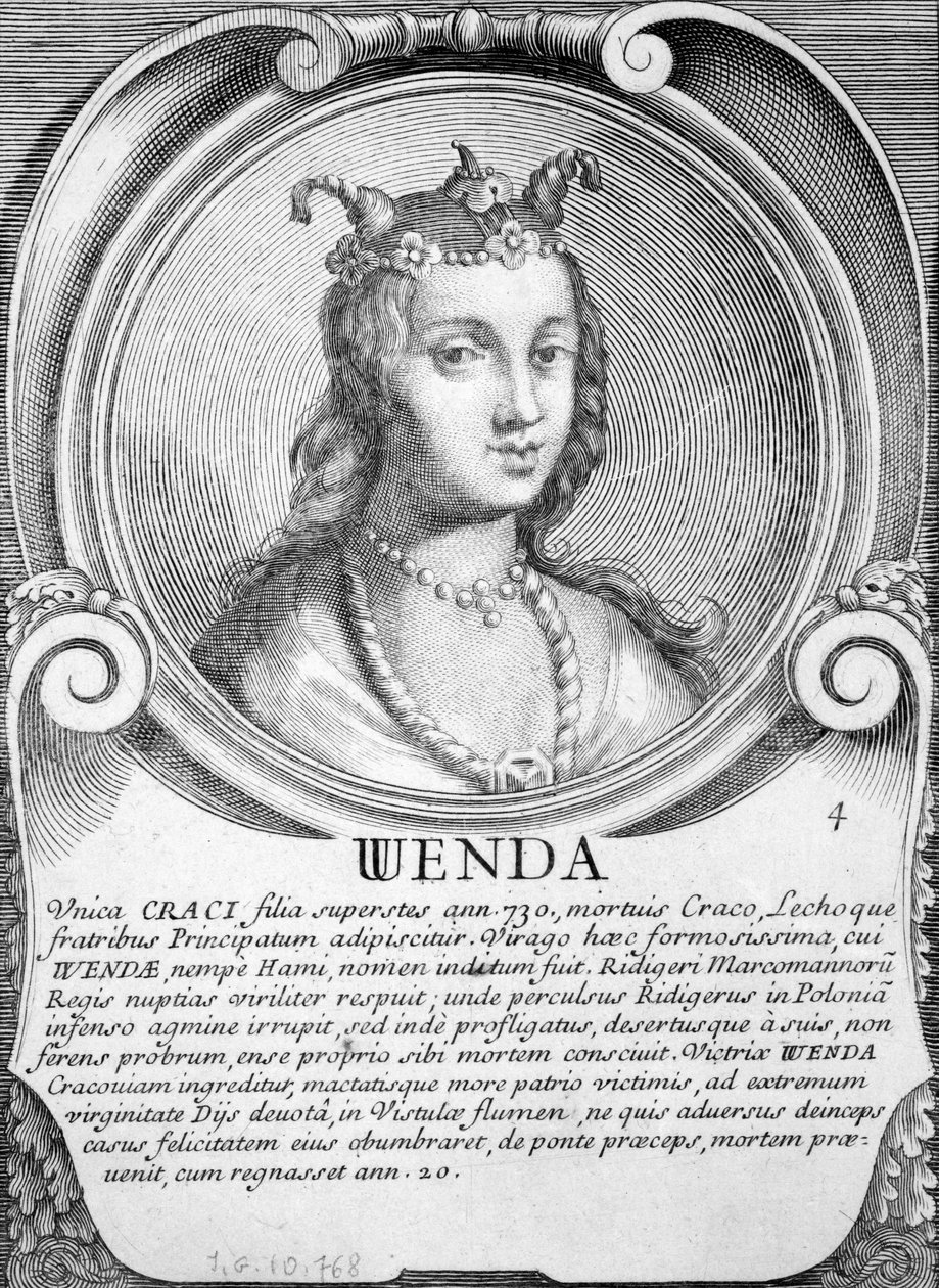 Wanda, legendarna polska księżniczka autorstwa Benoît Farjat