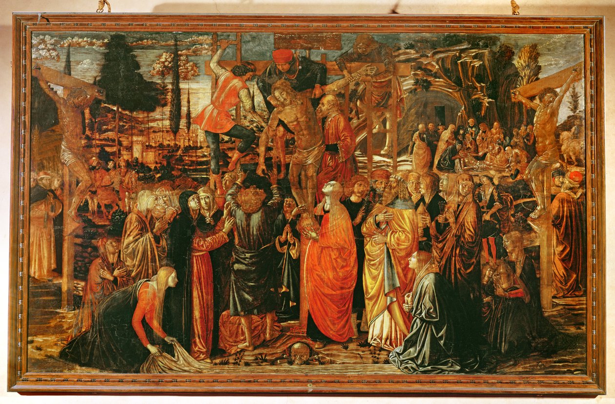 Zdjęcie z krzyża autorstwa Benozzo di Lese di Sandro Gozzoli