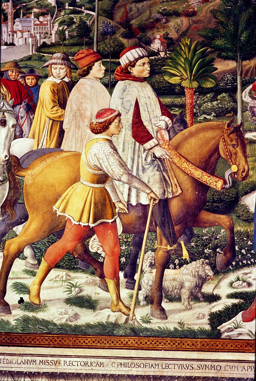 Życie św. Augustyna (więcej) autorstwa Benozzo di Lese di Sandro Gozzoli
