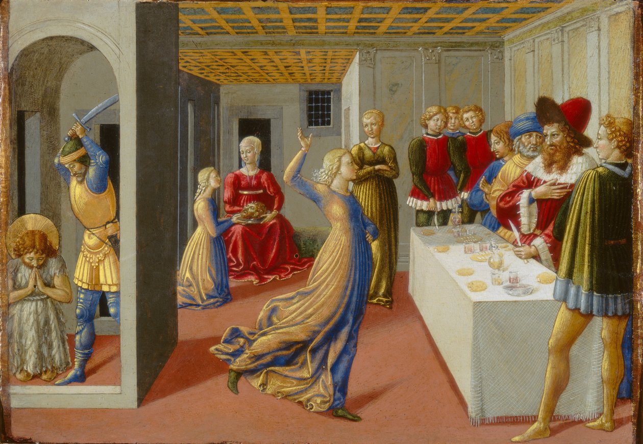 Święto Heroda i ścięcie św. Jana Chrzciciela autorstwa Benozzo Gozzoli