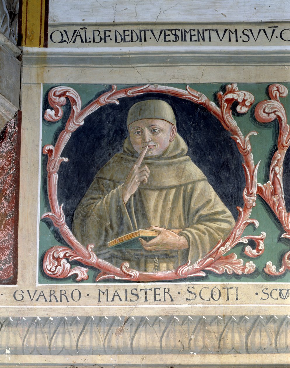 Jan Duns Szkot (ok.1265-ok.1308) 1450 autorstwa Benozzo di Lese di Sandro Gozzoli