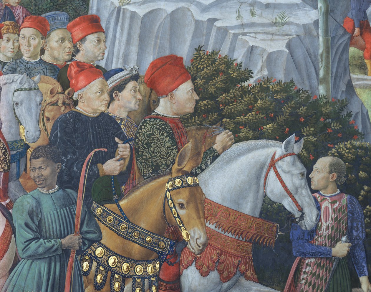 Podróż Mędrców autorstwa Benozzo di Lese di Sandro Gozzoli