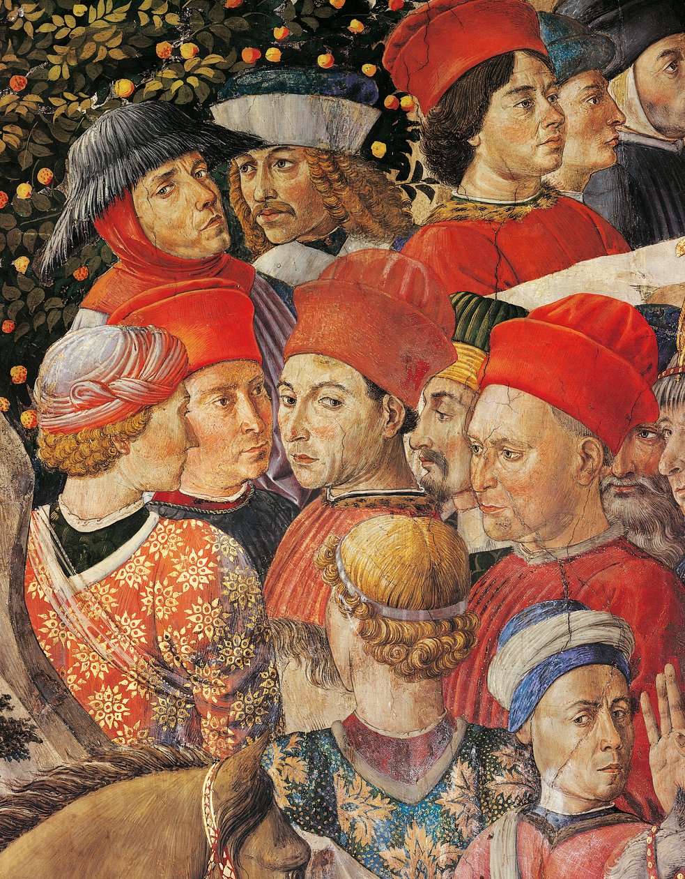 Kawalkada Trzech Króli autorstwa Benozzo di Lese di Sandro Gozzoli