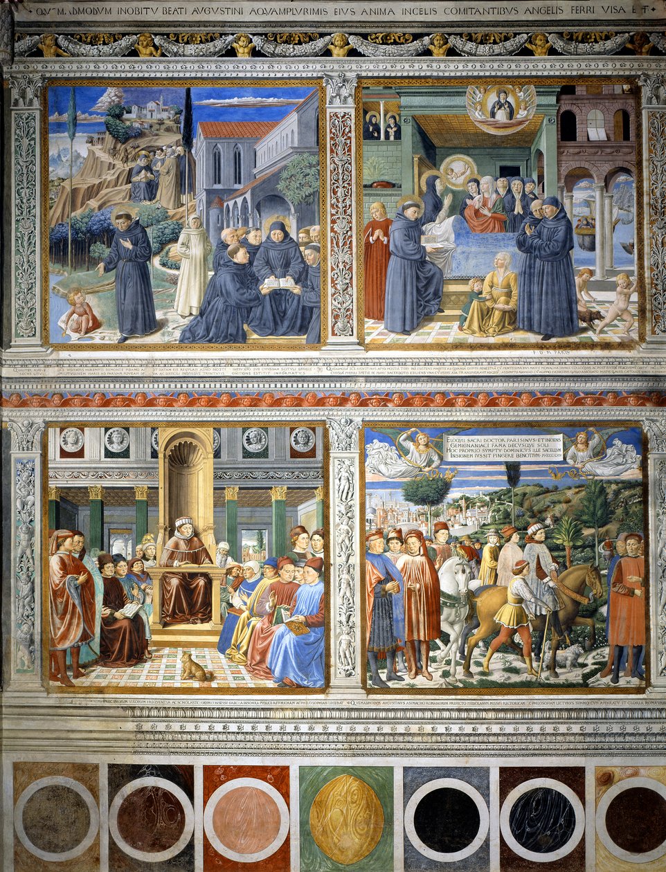 Nieznany obraz autorstwa Benozzo di Lese di Sandro Gozzoli