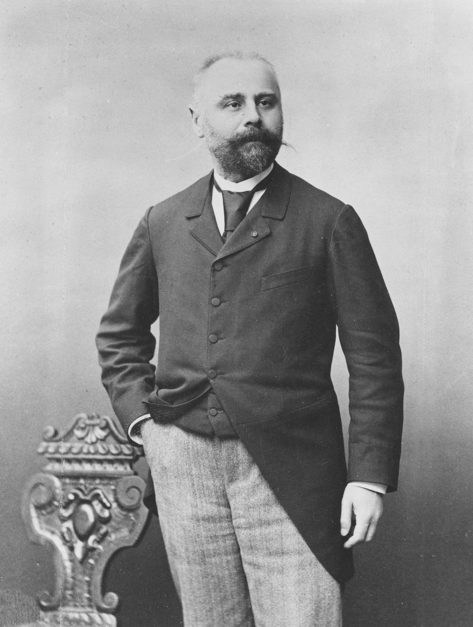 Portret Alberta Grodeta, 1893 autorstwa Benque Studio