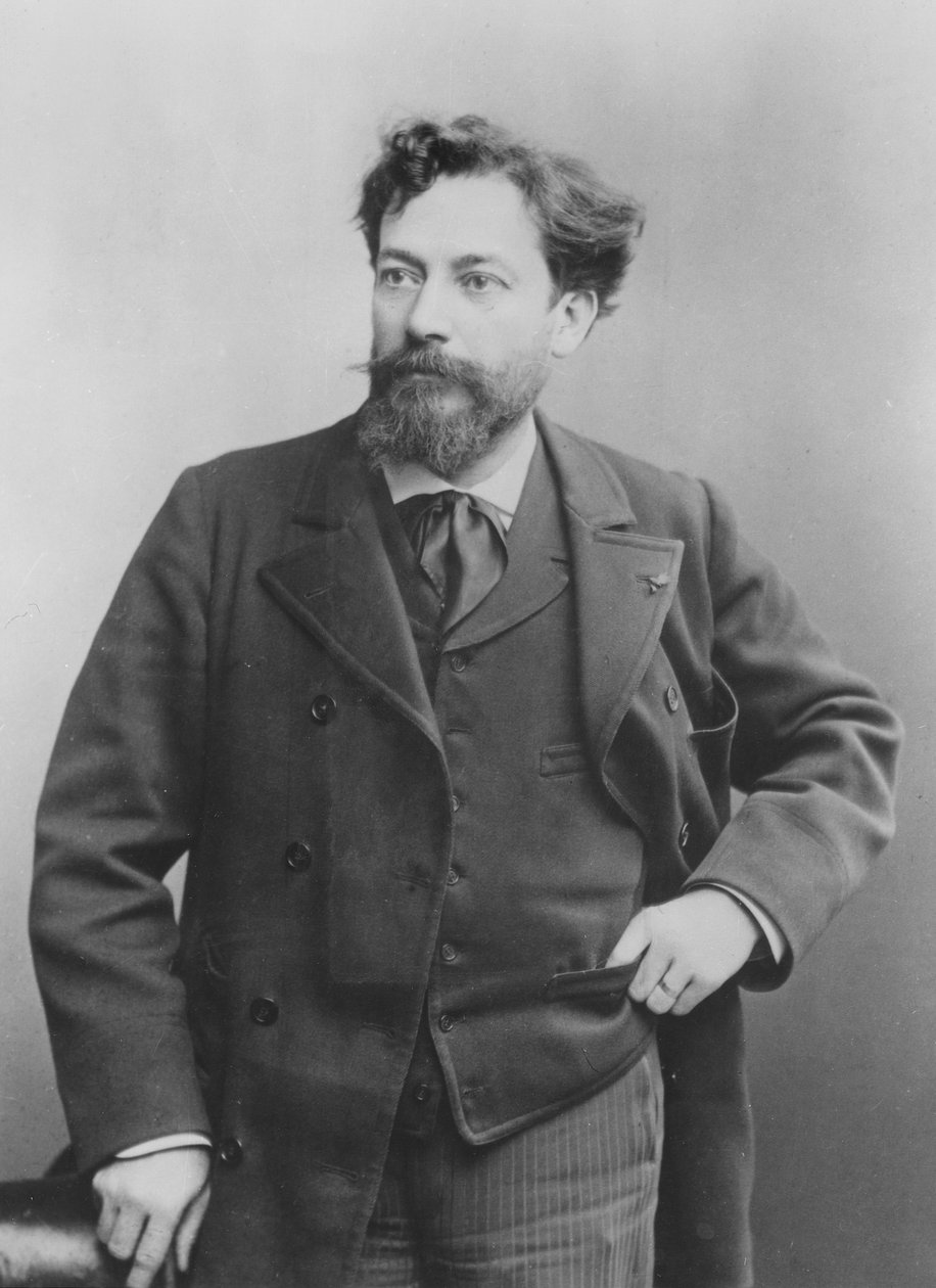 Portret Jean François Victor Aicard, 1890 autorstwa Benque Studio