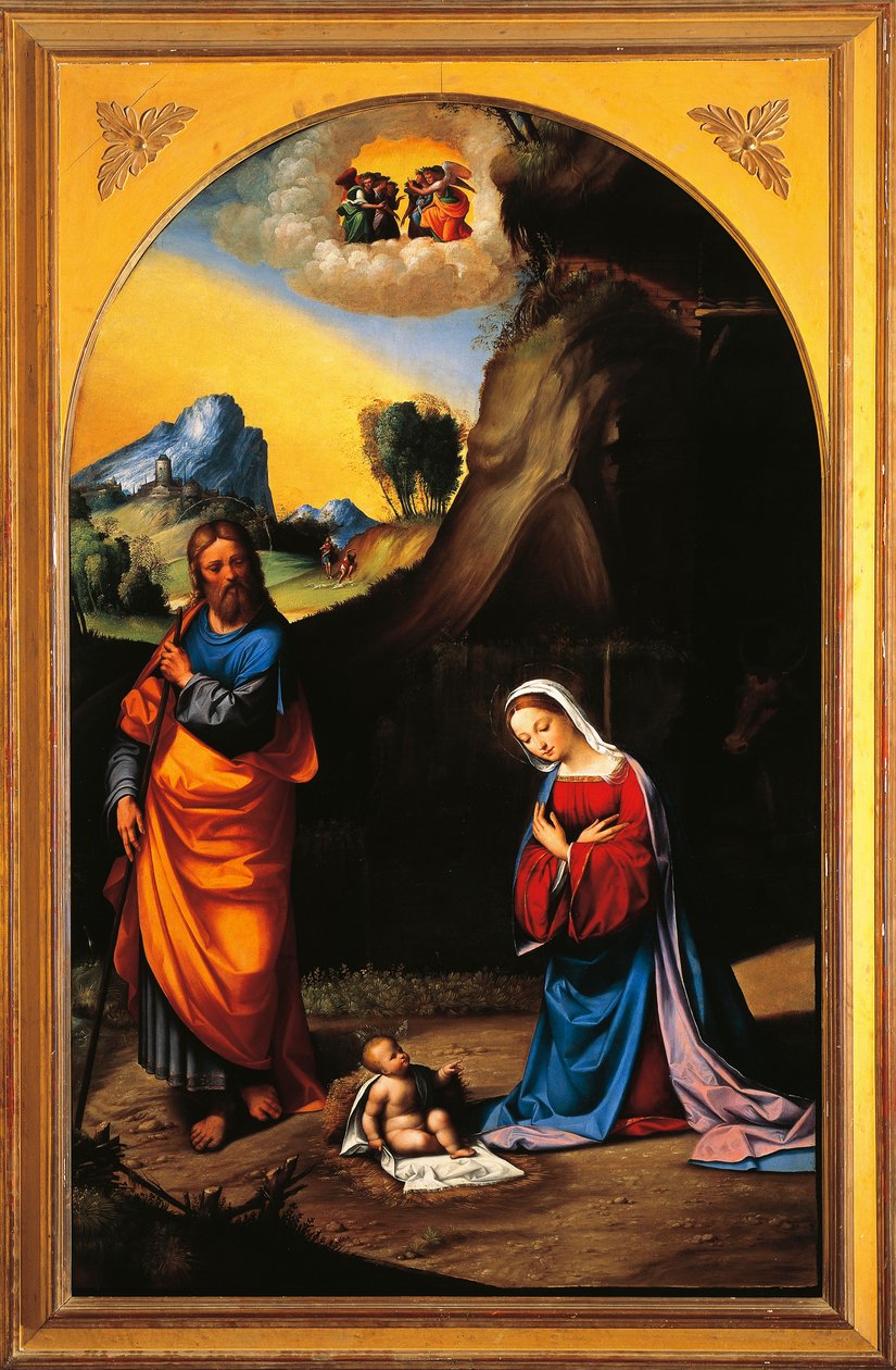 Narodzenia, Benvenuto Garofalo (1481-1559) autorstwa Benvenuto Tisi da Garofalo