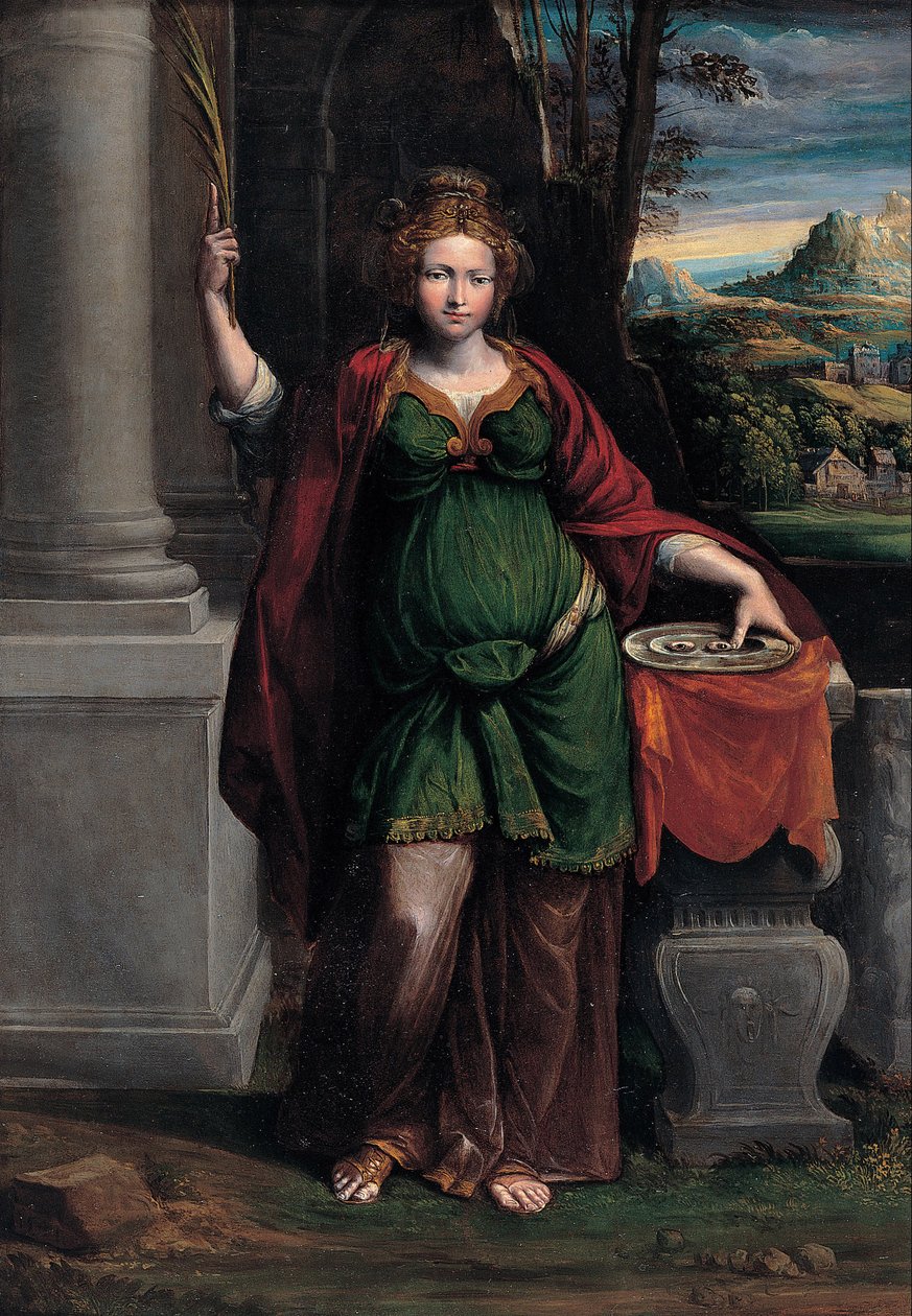 Św. Łucja, 1535-1540 autorstwa Benvenuto Tisi da Garofalo