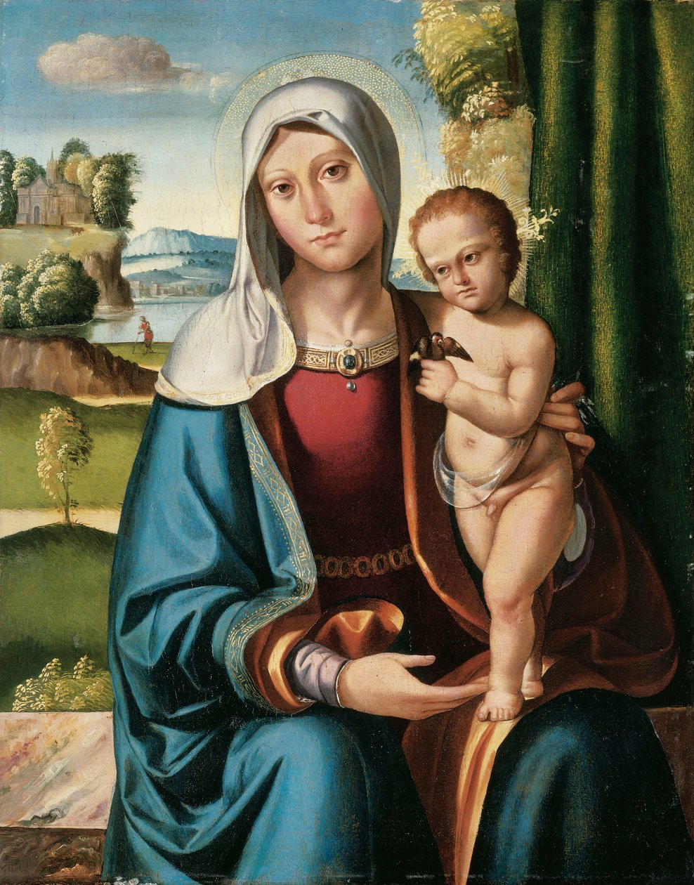 Madonna z Dzieciątkiem autorstwa Benvenuto Tisi da Garofalo