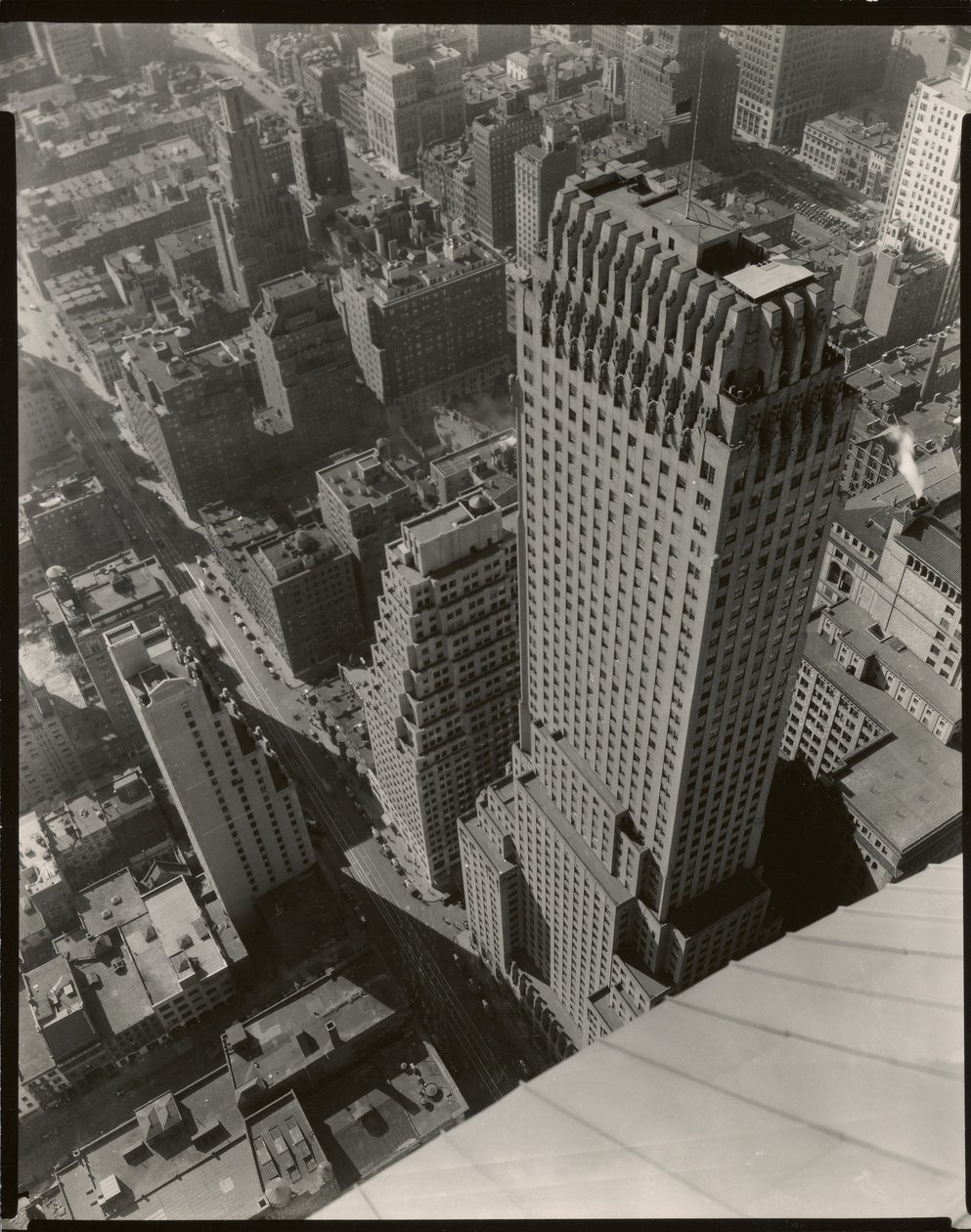 Budynek Chanin, Nowy Jork autorstwa Berenice Abbott