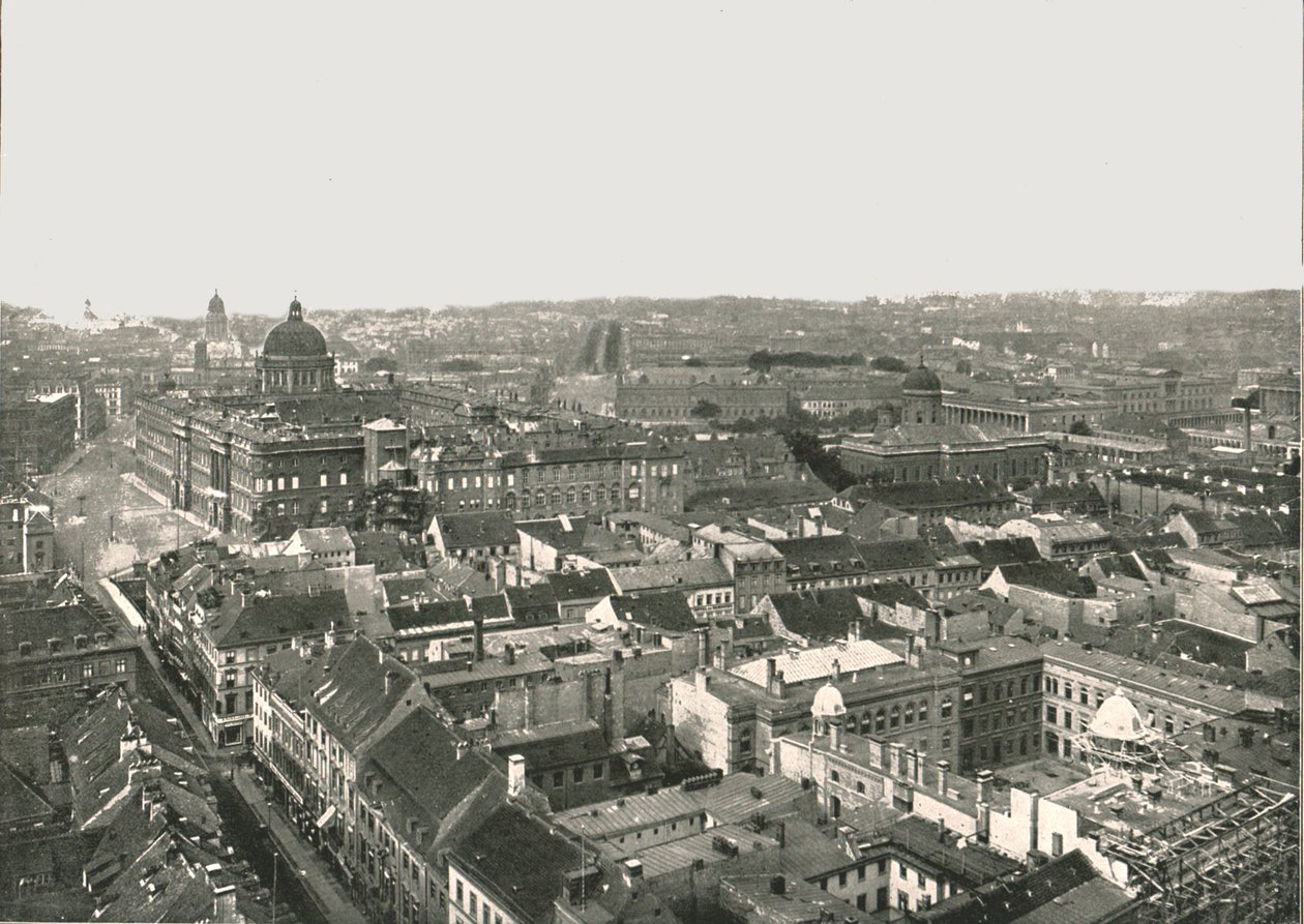 Panorama Berlina, Niemcy, 1895. autorstwa Berlin Photographic Co