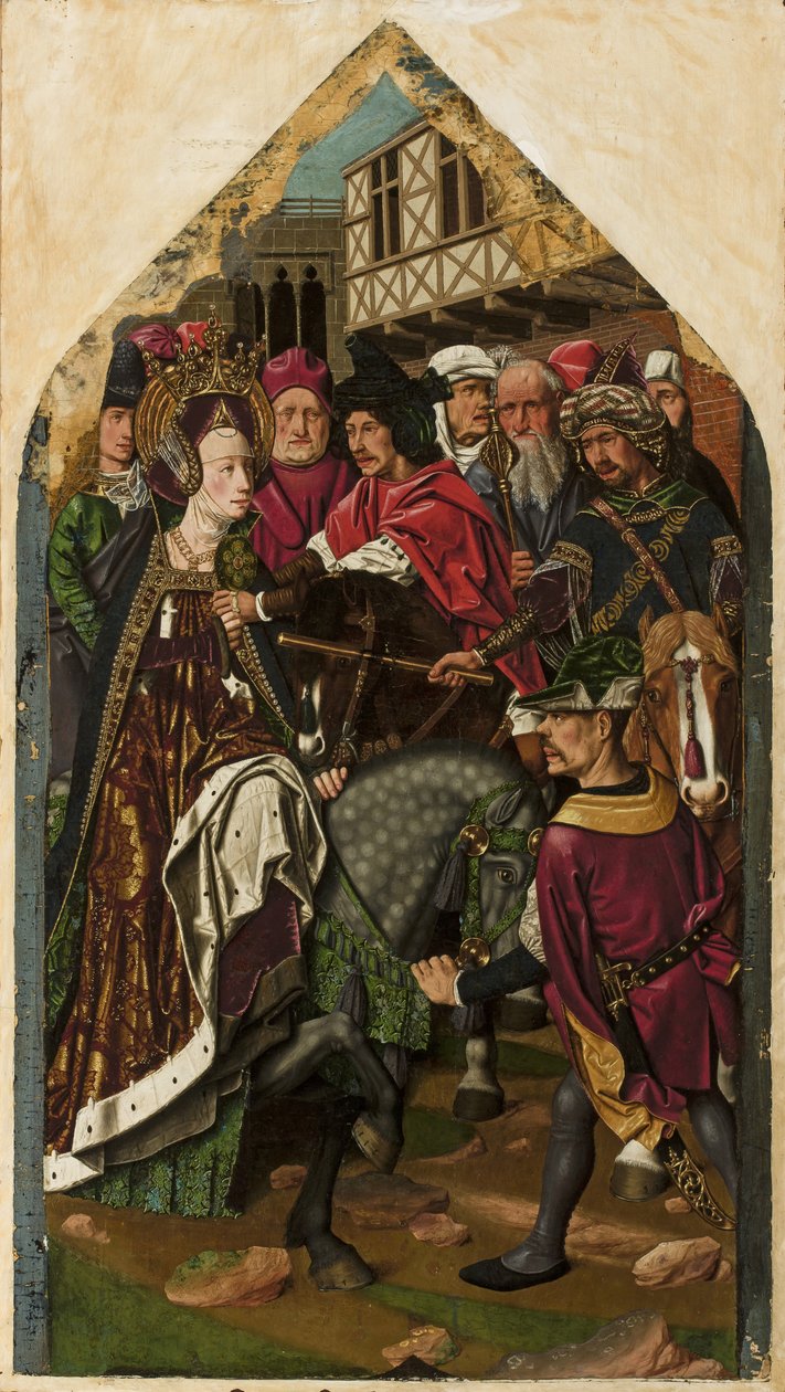 Aresztowanie Santa Engracia, 1474-77 autorstwa Bartolomé Bermejo
