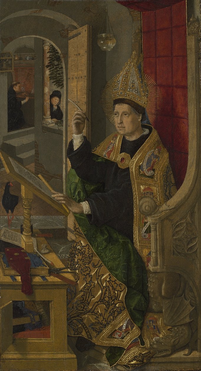 Św. Augustyn, 1477-85 autorstwa Bermejo