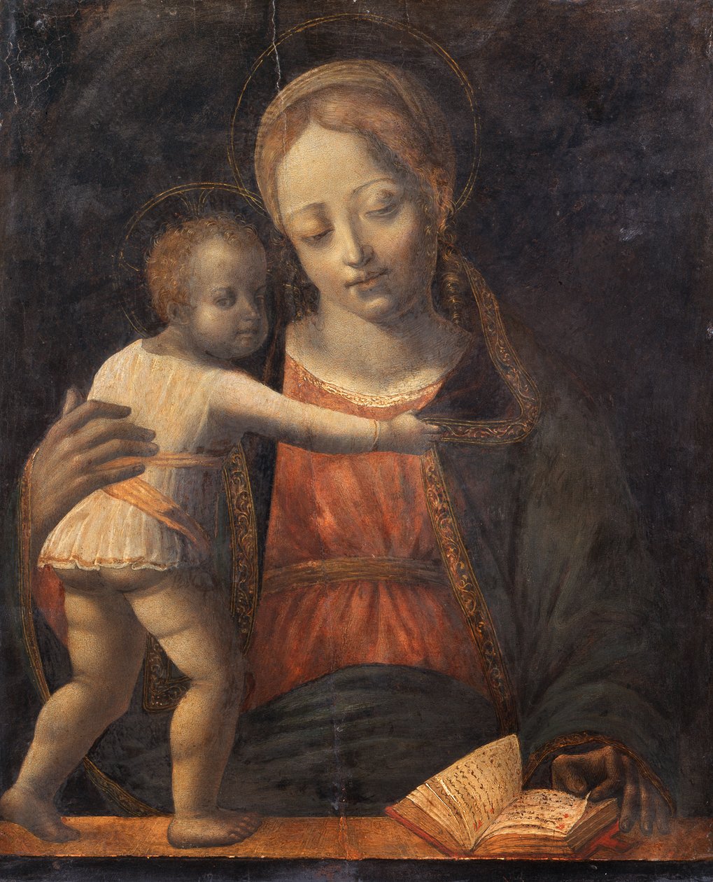 Madonna z Dzieciątkiem autorstwa Bernadino Jacobi Butinone