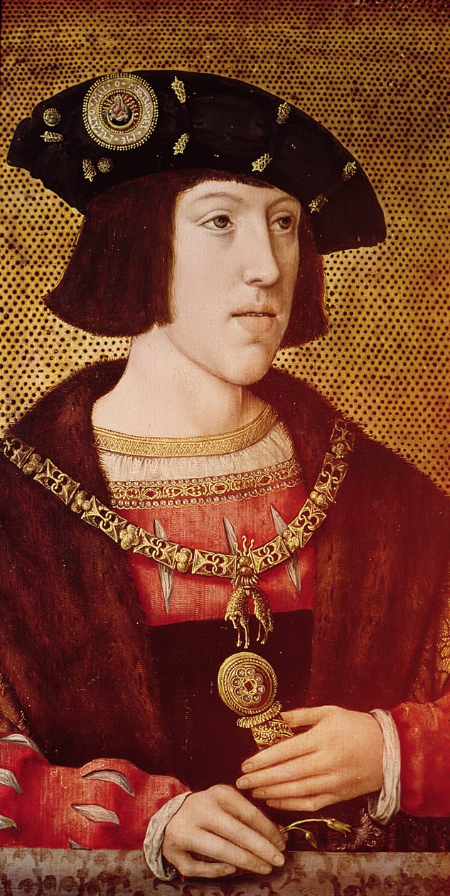 Portret Karola V (1500-1558) autorstwa Bernard van Orley