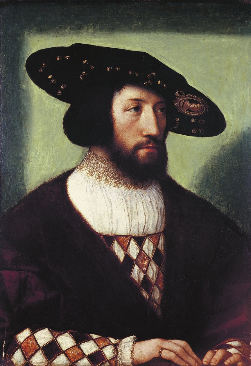 Portret Krystiana II (1481-1559) autorstwa Bernard van Orley