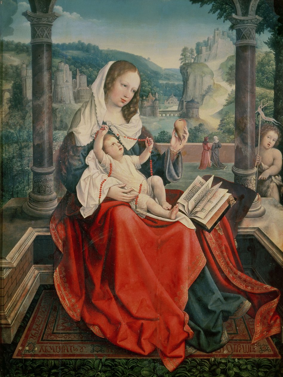 Dziewica z Dzieciątkiem autorstwa Bernard van Orley