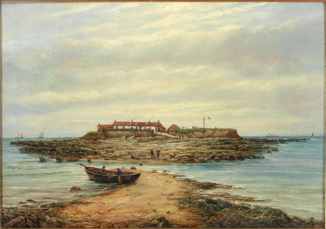 Wyspa Św. Marii, ok. 1885-95 autorstwa Bernard Benedict Hemy
