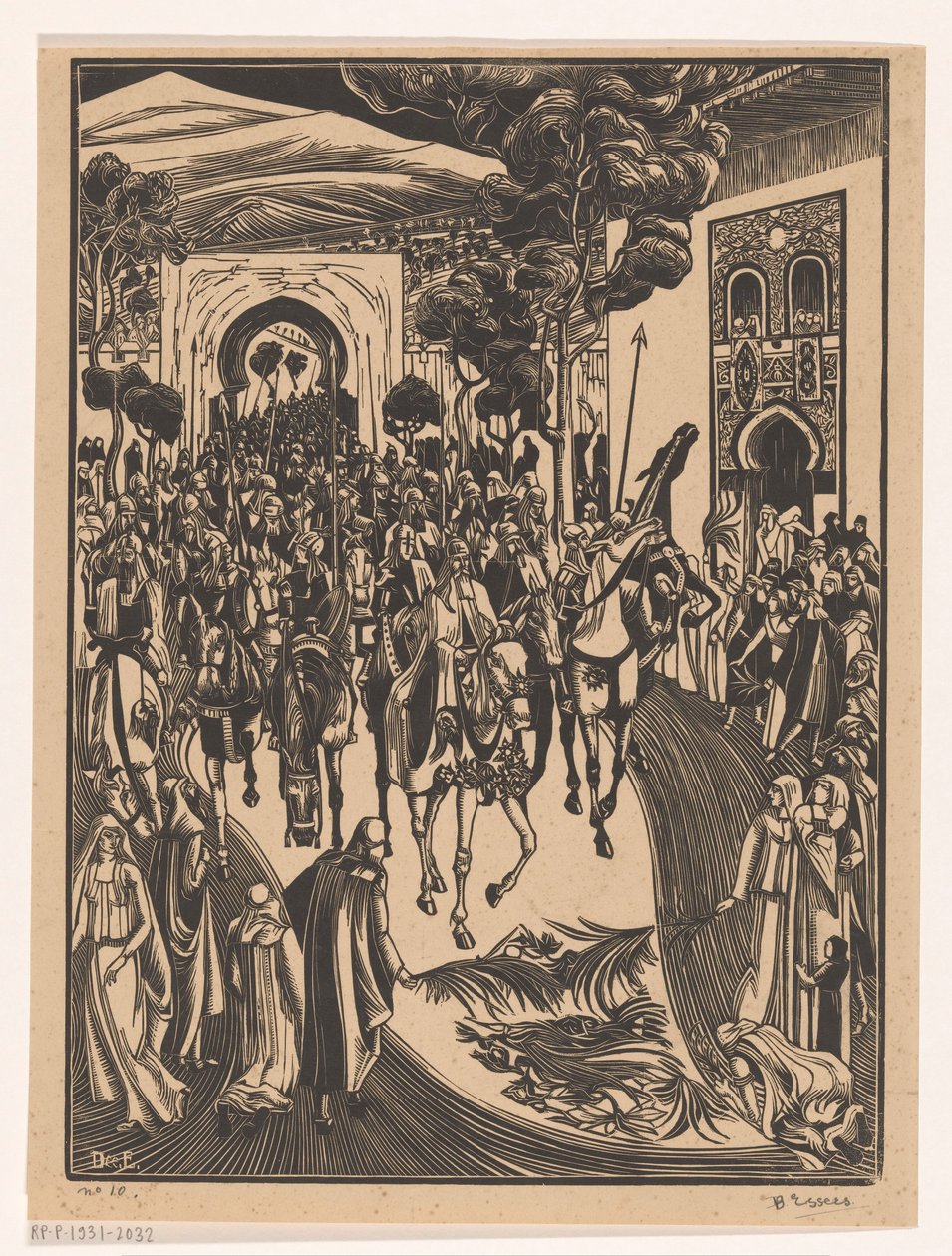 Wejście autorstwa Bernard Essers (signed by artist)