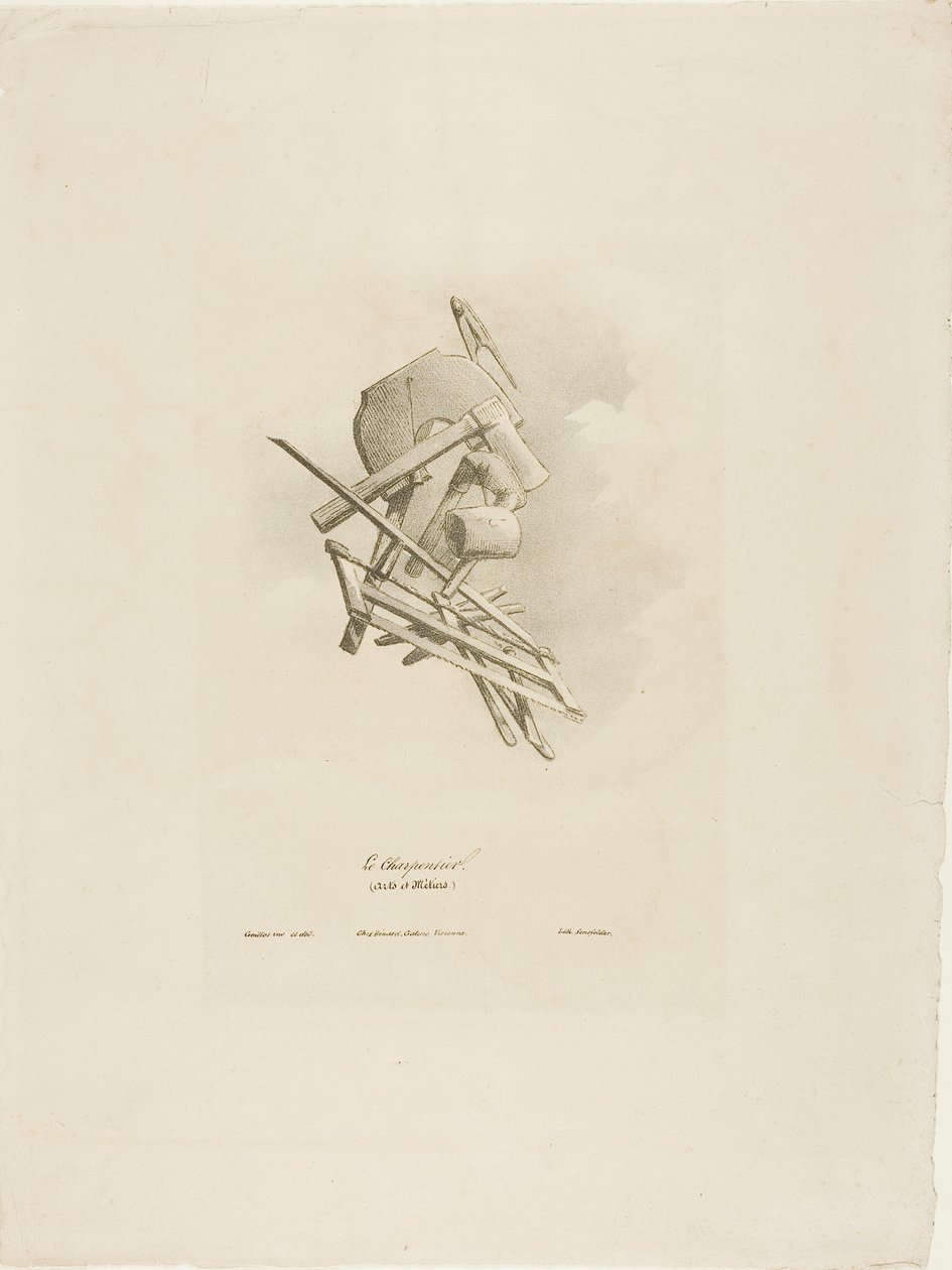 Cieśla, z Arts et Métiers autorstwa Bernard Gaillot