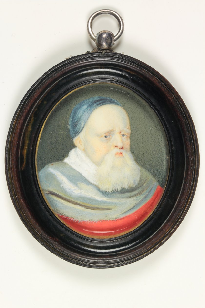 Sir Theodore Turquet De Mayerne (akwarela na welinie) autorstwa Bernard III Lens