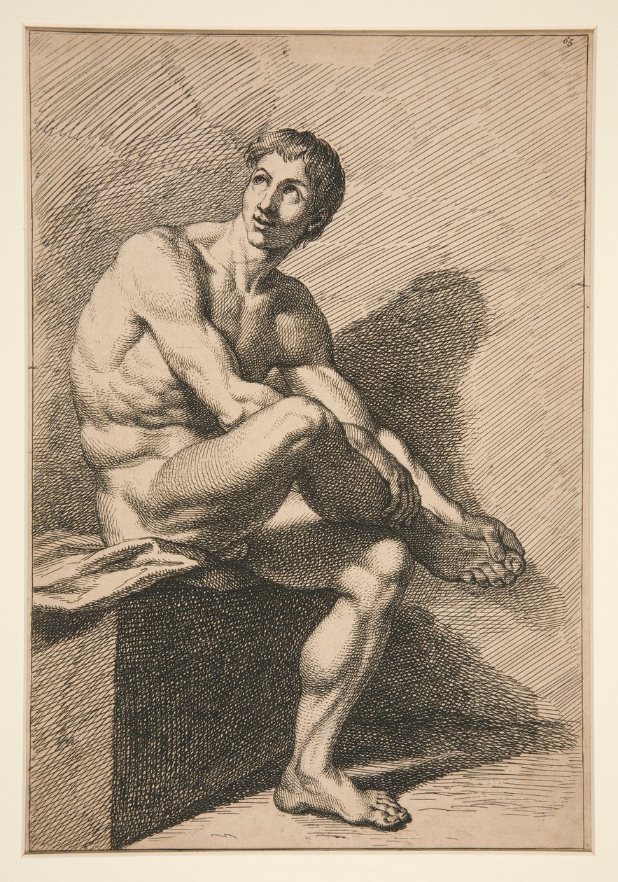 Akademia rysowana i grawerowana przez B. Picart autorstwa Bernard Picart