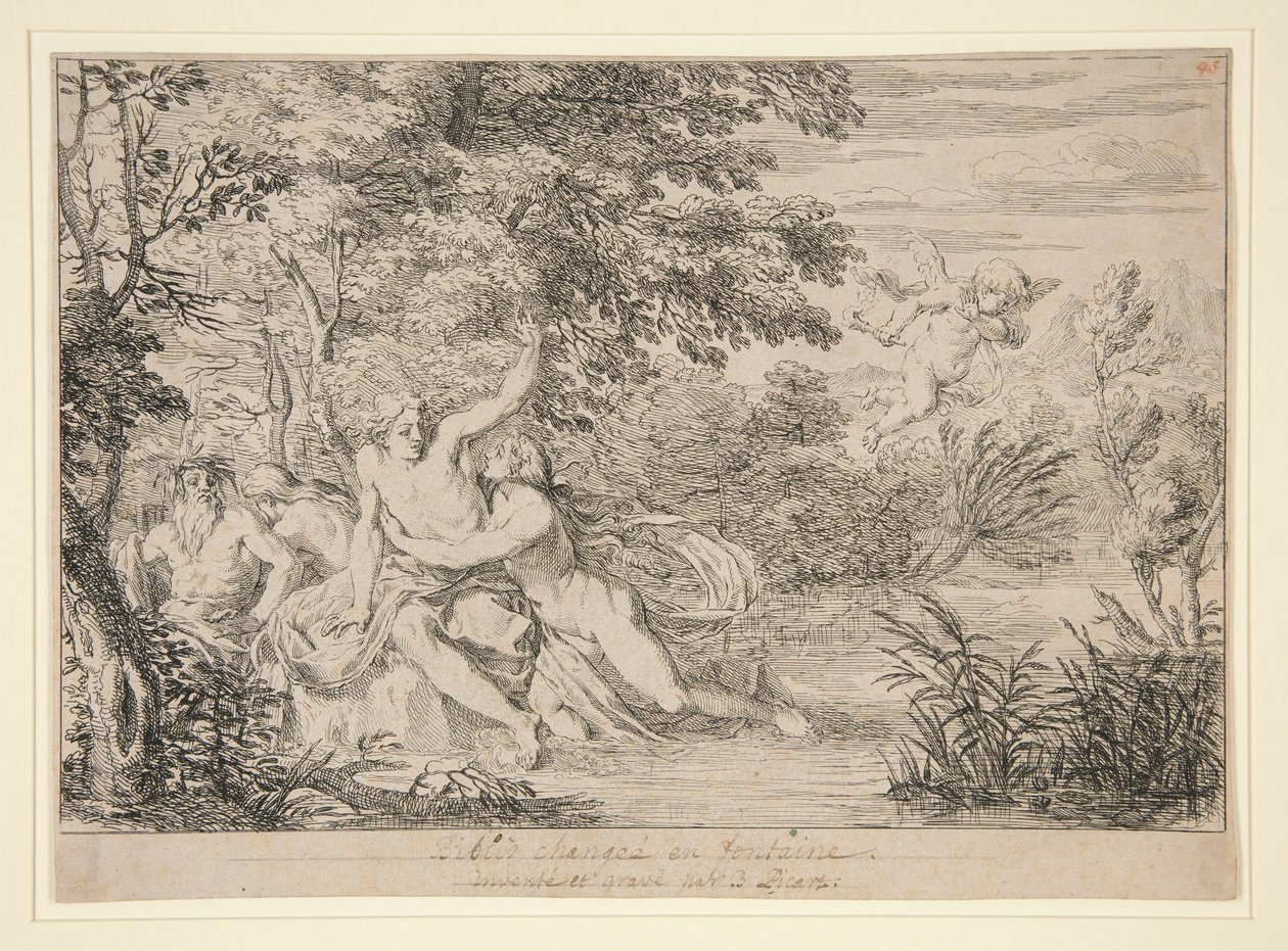 Biblie zamienione w fontannę autorstwa Bernard Picart