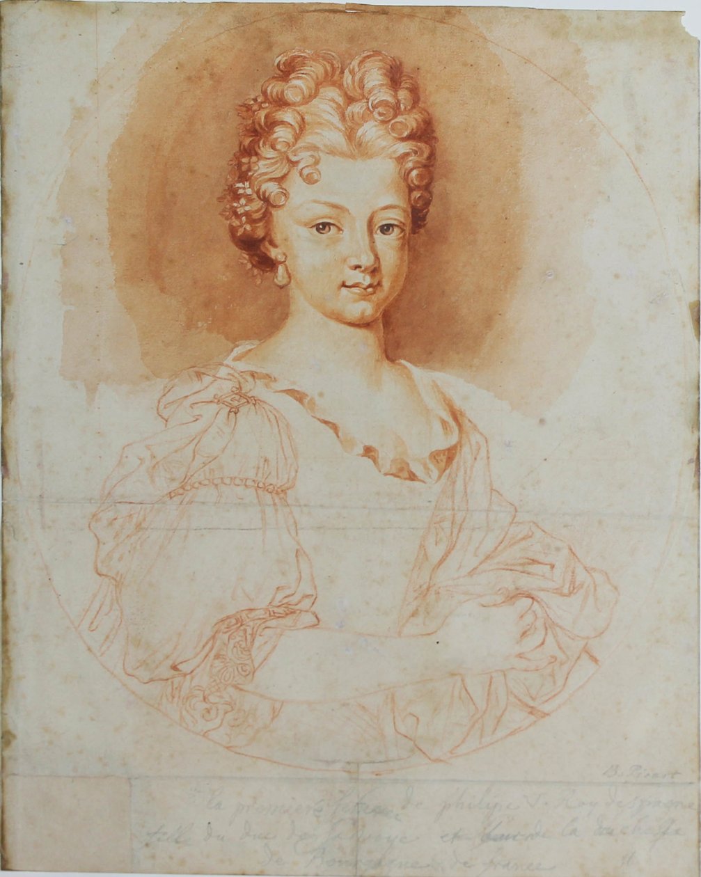 Maria Luiza Sabaudzka autorstwa Bernard Picart