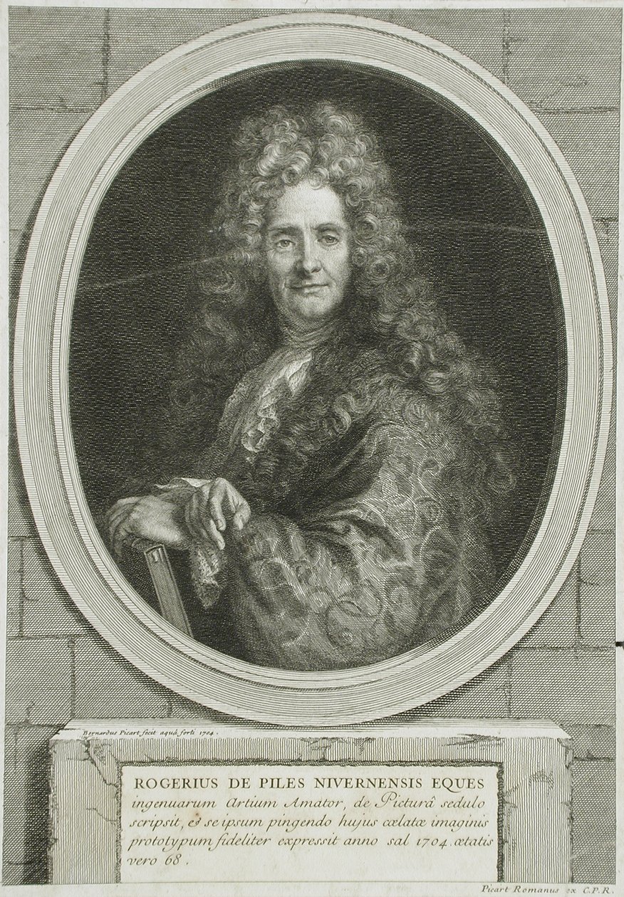 Roger de Piles autorstwa Bernard Picart