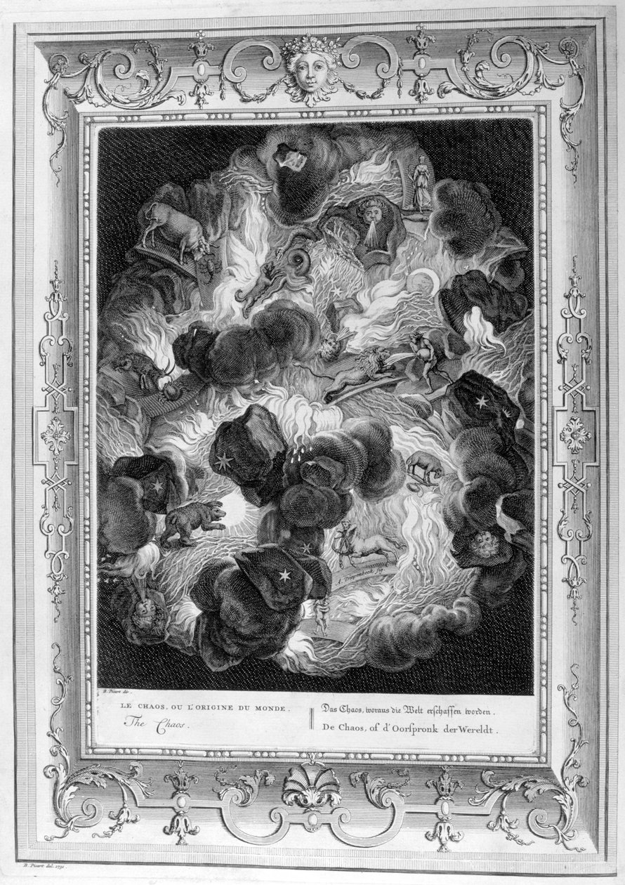 Chaos, 1733 autorstwa Bernard Picart
