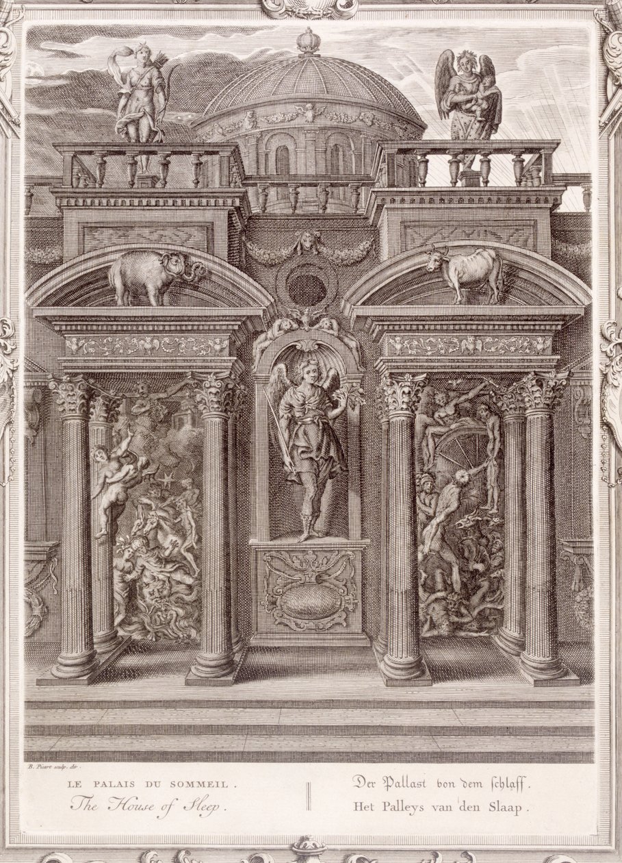 Dom snu, 1731 autorstwa Bernard Picart