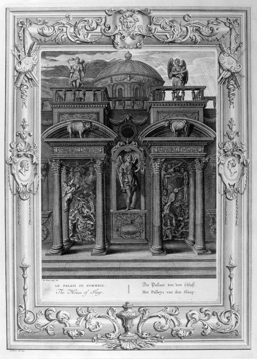 Dom Snu, 1733 autorstwa Bernard Picart