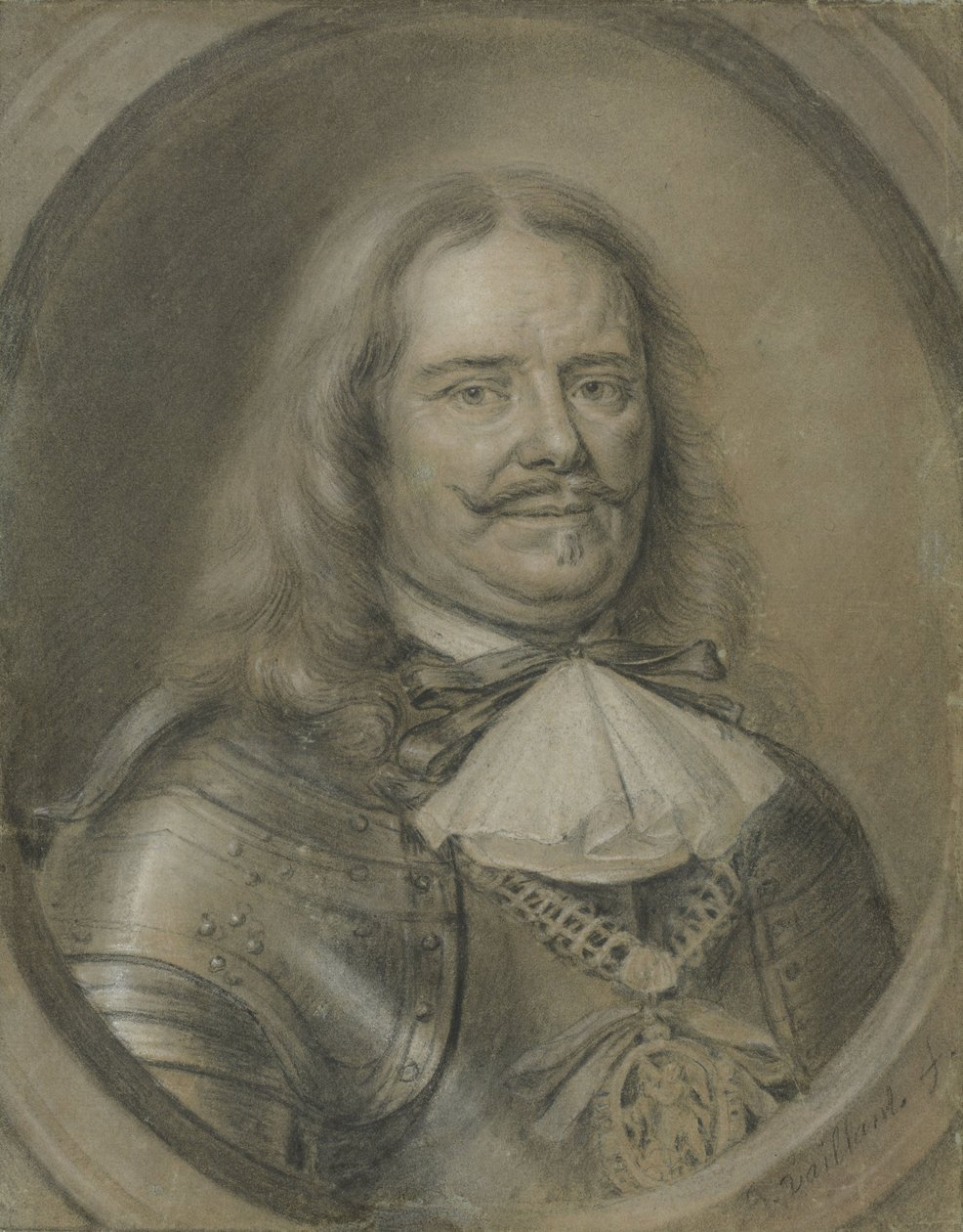 Portret Michiela Adriaansza. de Ruyter autorstwa Bernard Vaillant