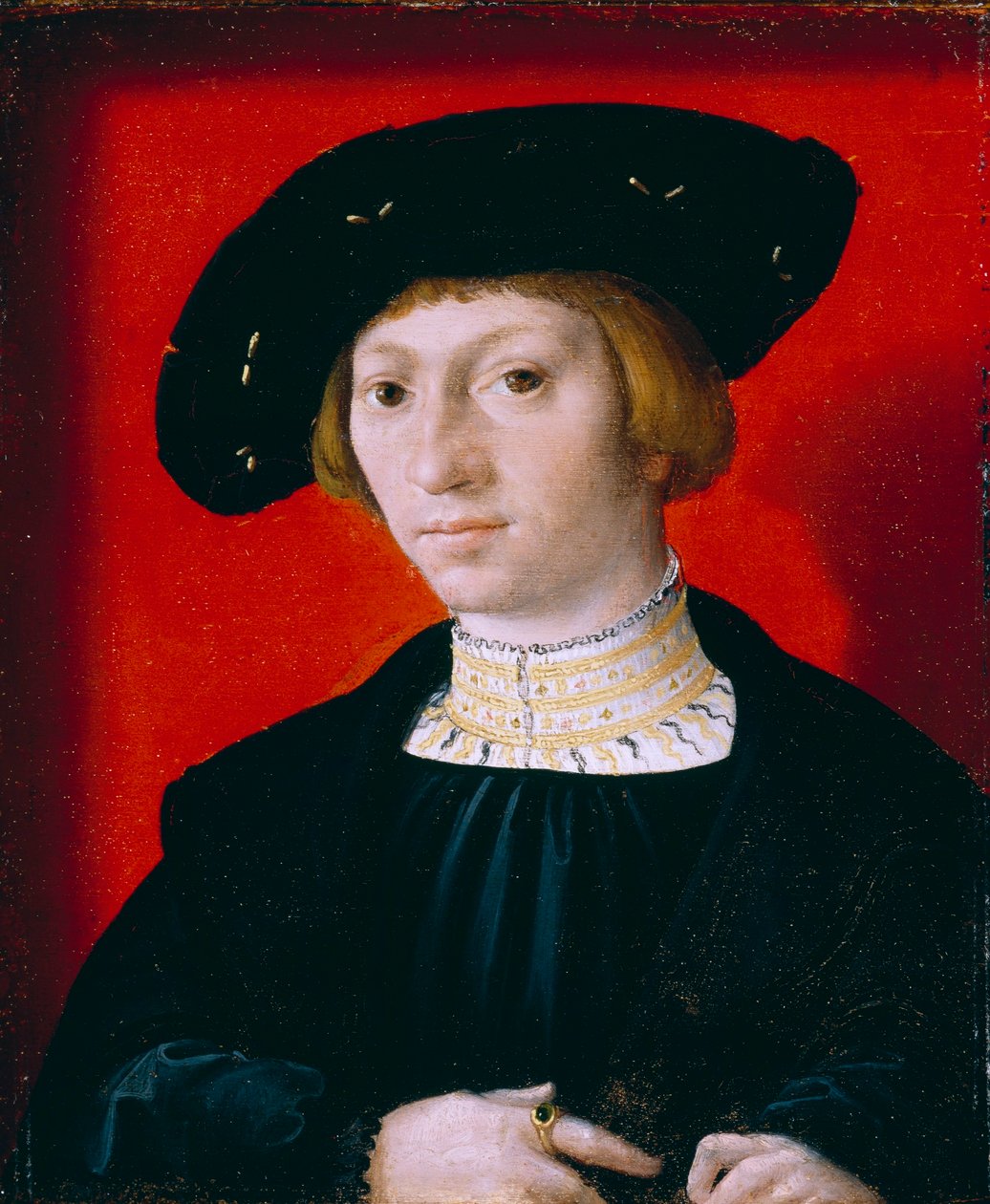 Młody mężczyzna autorstwa Bernard van Orley