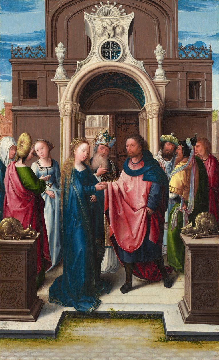 Małżeństwo Dziewicy autorstwa Bernard van Orley